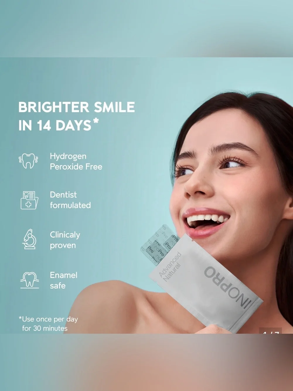 INOPRO BUNDLE | Advanced Teeth Whitening Bromelain Enzyme Based Formula 2 NWT